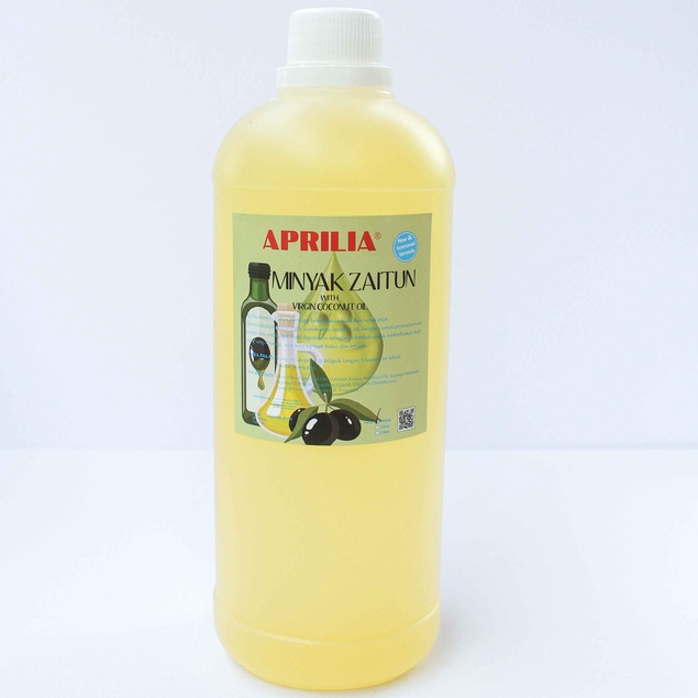 MINYAK ZAITUN APRILIA  1 LITER / minyak urut