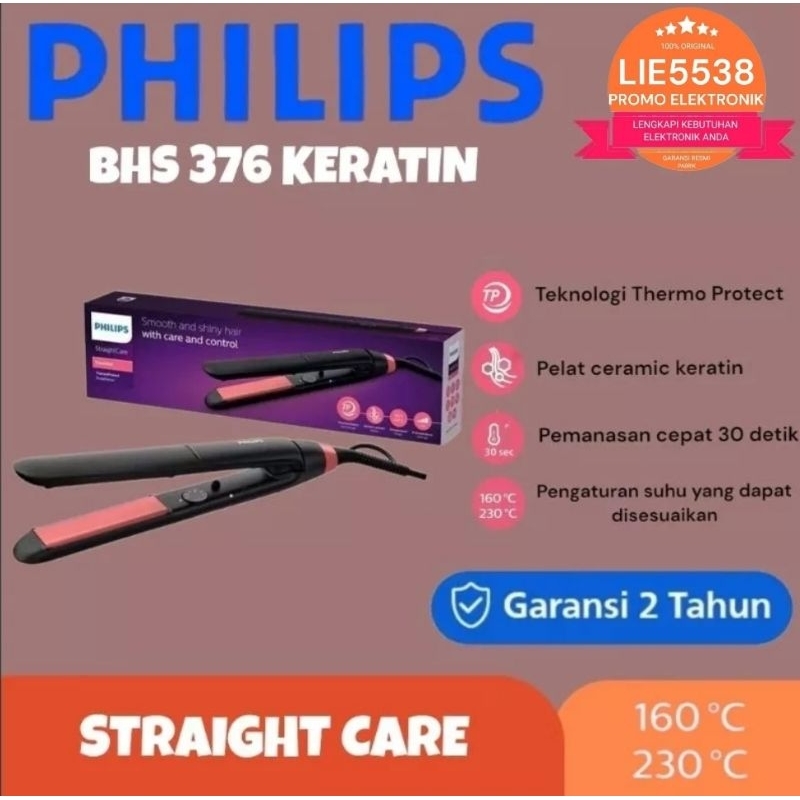 CATOKAN RAMBUT PHILIPS HP 8401 / HP8401 / BHS 376 / BHS 376 KERATIN ORIGINAL GARANSI RESMI PHILIPS HP 8302/ HP8302