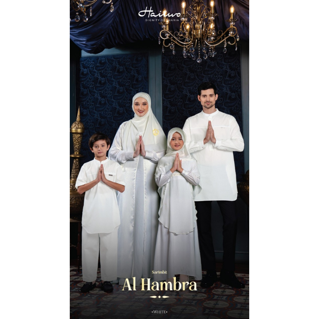 AL HAMBRA WHITE SARIMBIT KELUARGA BY HAITWO TERBARU