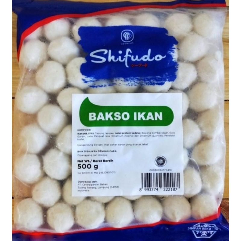 

shifudo bakso ikan 500 gr / Bakso Ikan Shifudo 500 gr