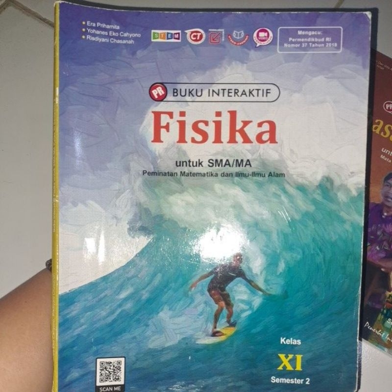 

Preloved Bekas Buku PR Interaktif Kelas 11 SMA MA Fisika Semester 2 Intan Pariwara