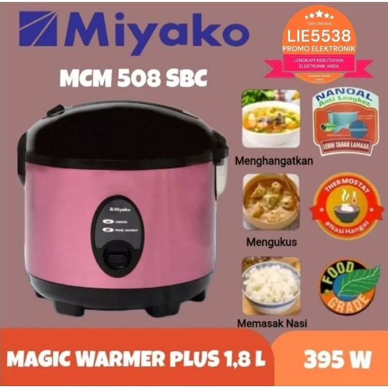 MAGIC COM MIYAKO MCM508SBC /MCM 508 SBC GARANSI RESMI