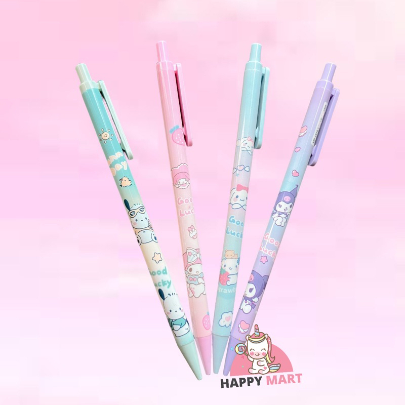 

Pensil Mekanik LUCKY Sanrio 0,5mm motif kuromi / cinnamoroll / melody / pochacco