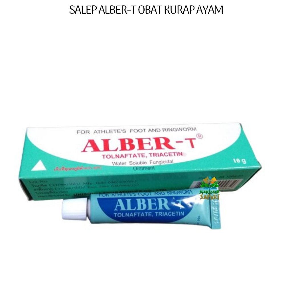 Salep ALBERT Obat Kurap Ayam Bangkok ALBER-T Krim Korep Burung ALBER T