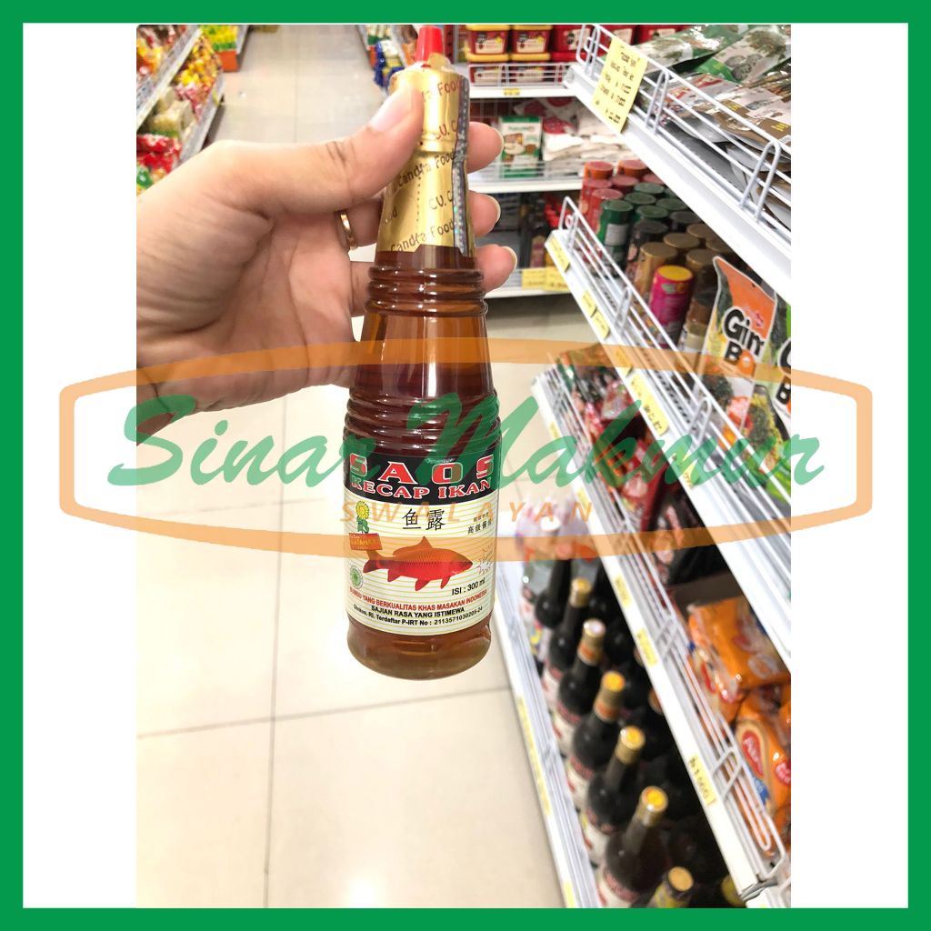 

Saos Kecap Ikan Cap Matahari 300ml