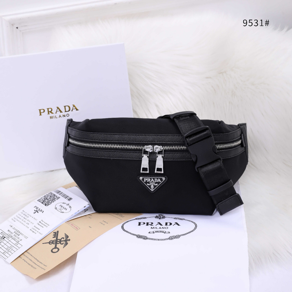 PR 9531 Waist Bag Logo Zipper