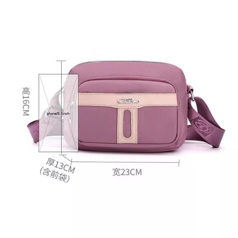 ORIGINAL Tas Selempang Wanita Chibao Import KOREA Elegan Design Super Tebal