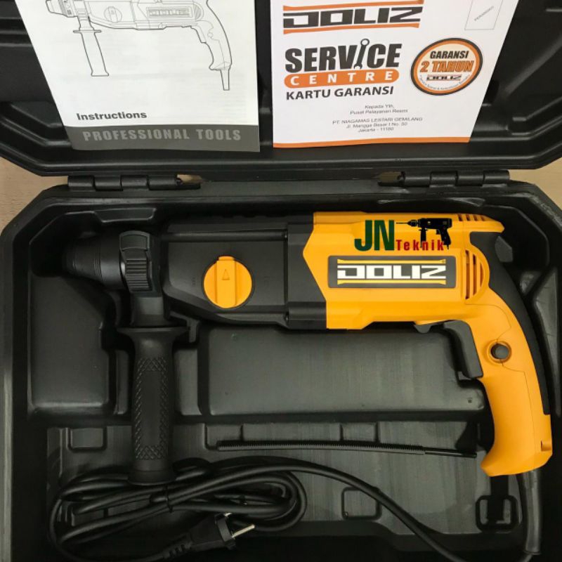 MESIN BOR BETON DOLIZ BA280 ROTARY HAMMER  DOLIZ BA280 3 MODE
