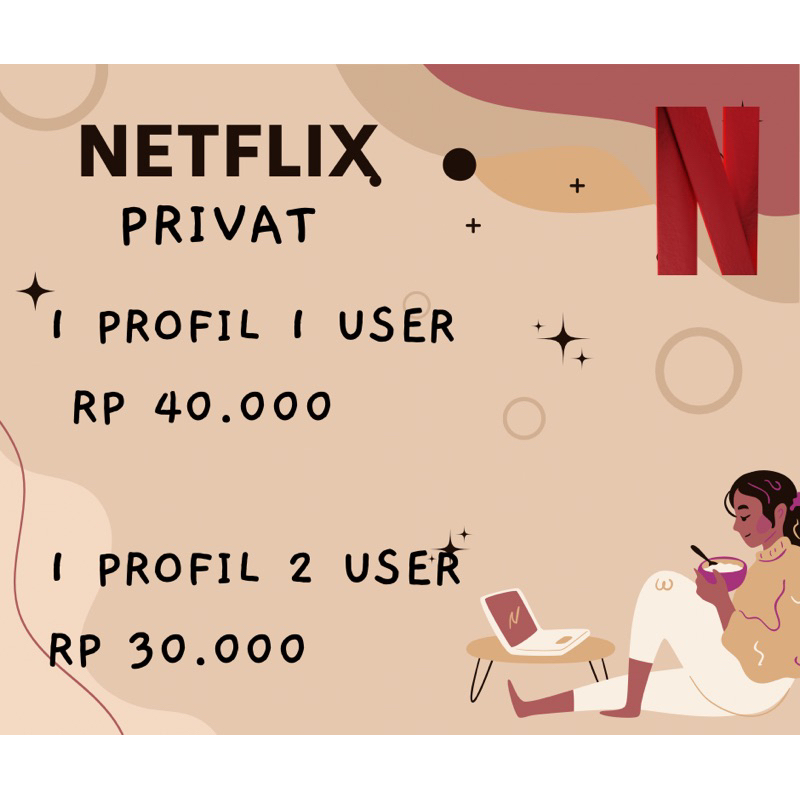 JUAL NFLIX NETFLIX PRIVAT MURAH