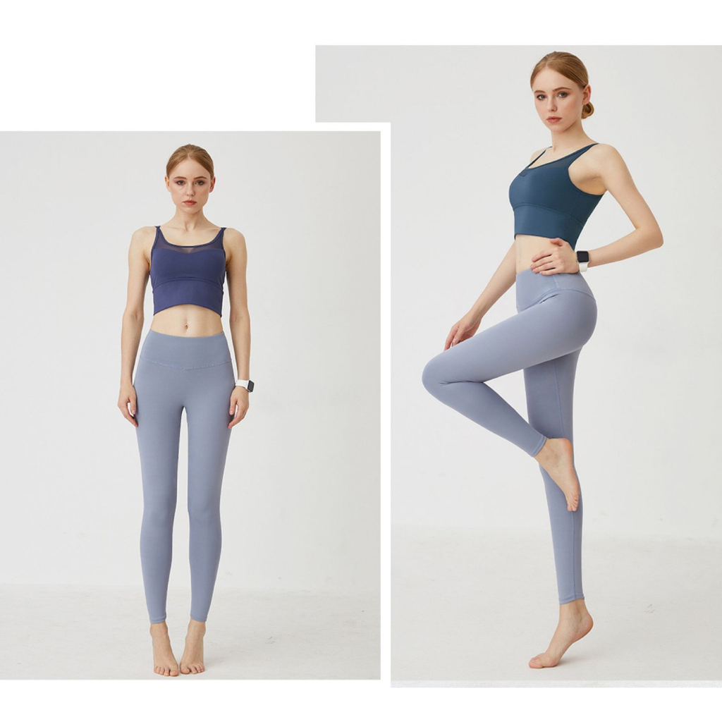 Celana Legging Panjang Pinggang tinggi kurus membentuk yoga perut langsing WT01