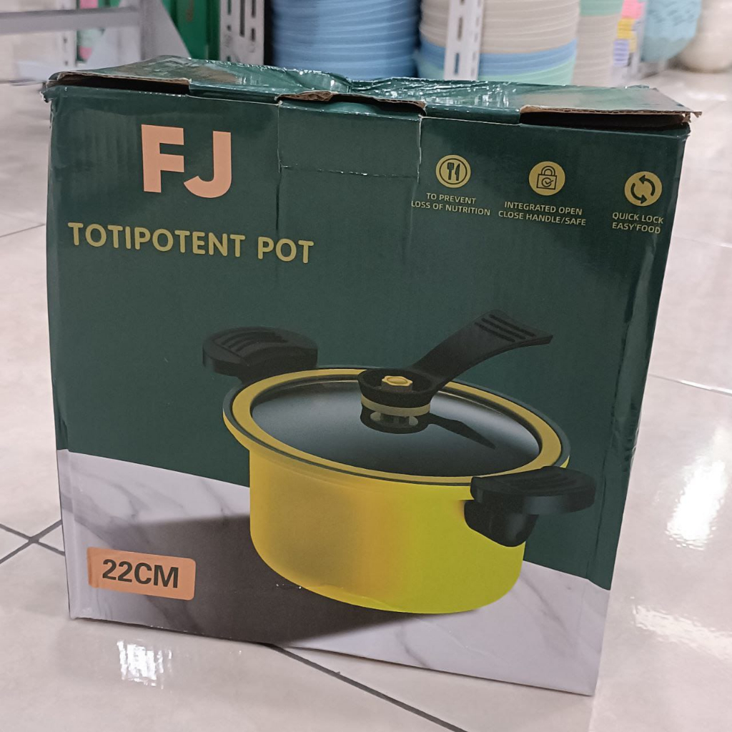 FJ-TOTIPOTENT POT / PANCI PRESTO 3.5 L UK 22CM