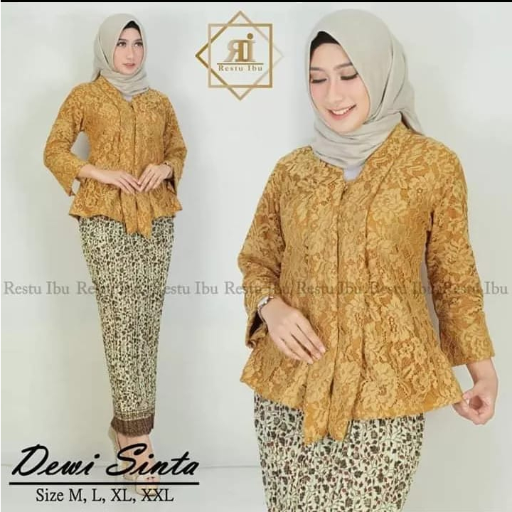 Terbaru . Kebaya floy burkat katun  , kebaya kartini , kebaya wanita, kebaya wisuda, kebaya kerja, k