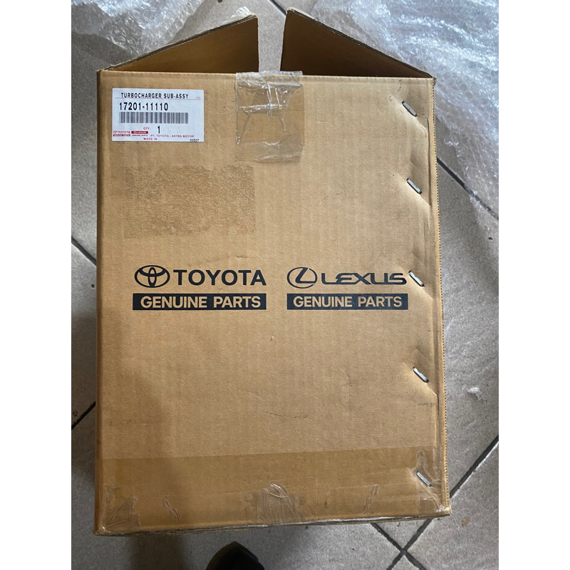17201-11110 turbocharger innova reborn fortuner vrz hilux revo