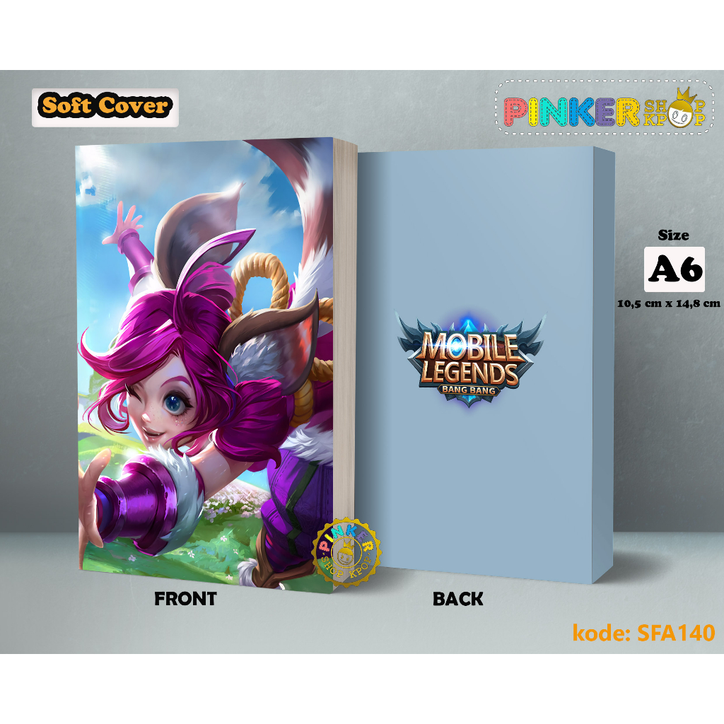 

(SFA140) Pocket Note Nana feline Wizard Softcover A6/A5 Buku Tulis catatan Notes Agenda Planner Jurnal