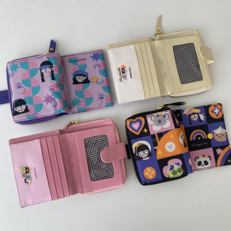 Wallet Zipper Plowwy | Dompet Kartu | Dompet Koin | Dompet Wanita