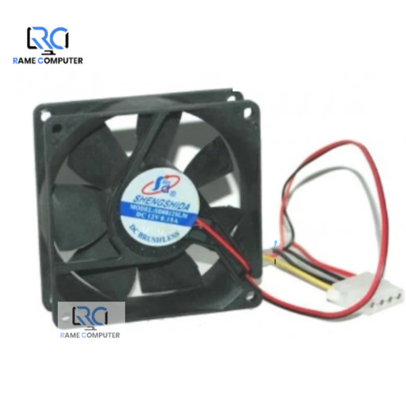 Fan Cassing 12 cm Hitam / Kipas Kesing CPU / Fan Case 12cm