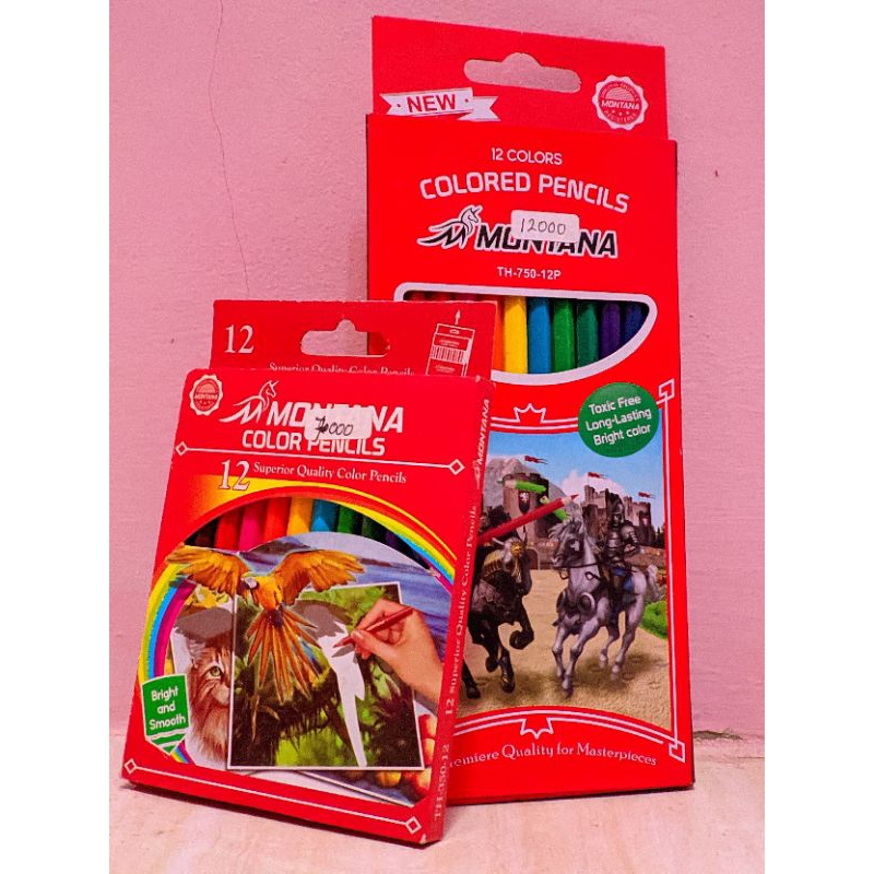 

PENSIL WARNA 1 SET 12 WARNA MONTANA