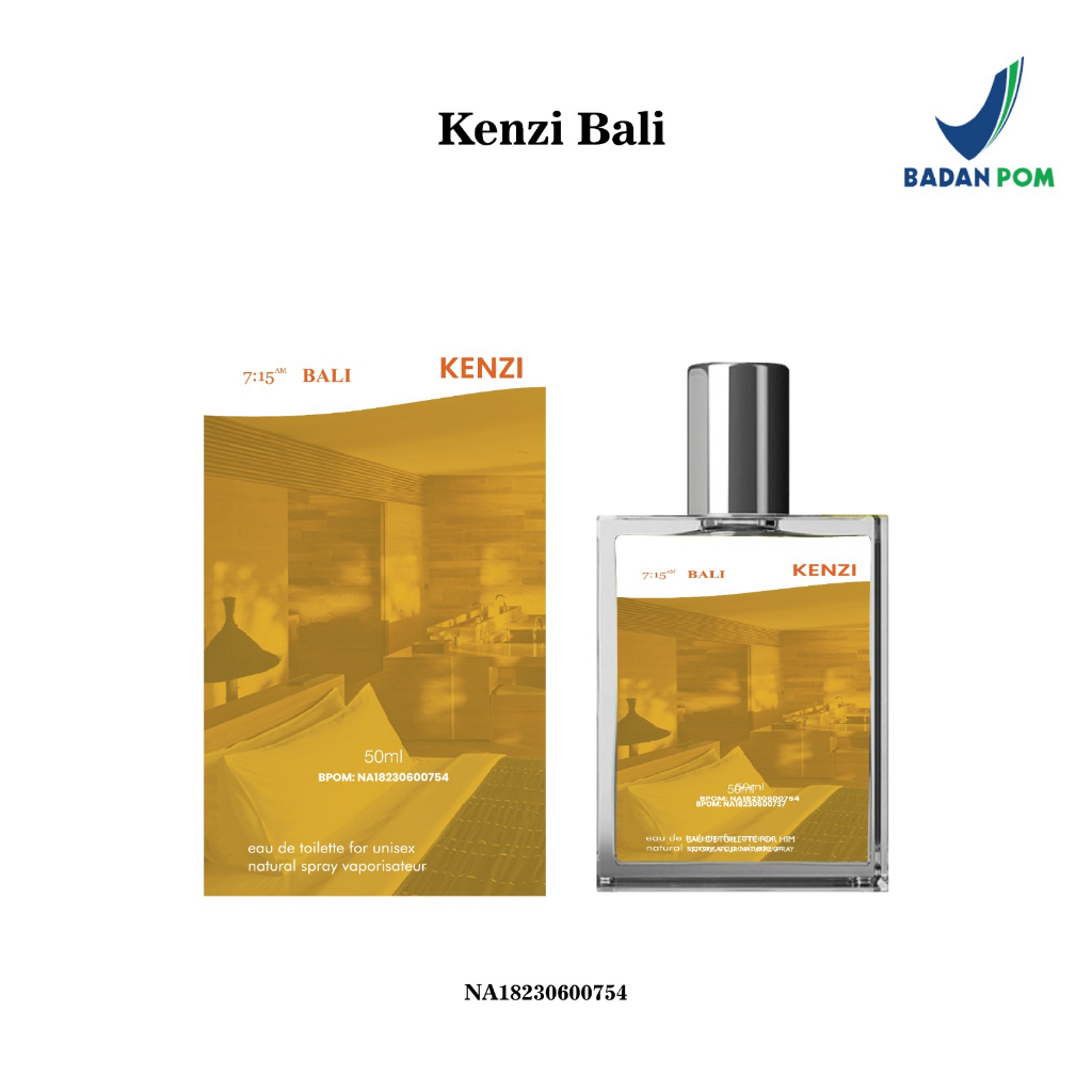 Kanzo - [BPOM] Parfum Kenzi Bali 50ml Premium / Parfum Kenzi Bali 50ml Best Seller / Parfum Unisex Wangi Tahan Lama