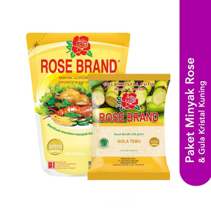 

Bundling Minyak Rose Brand Gula Rose Brand