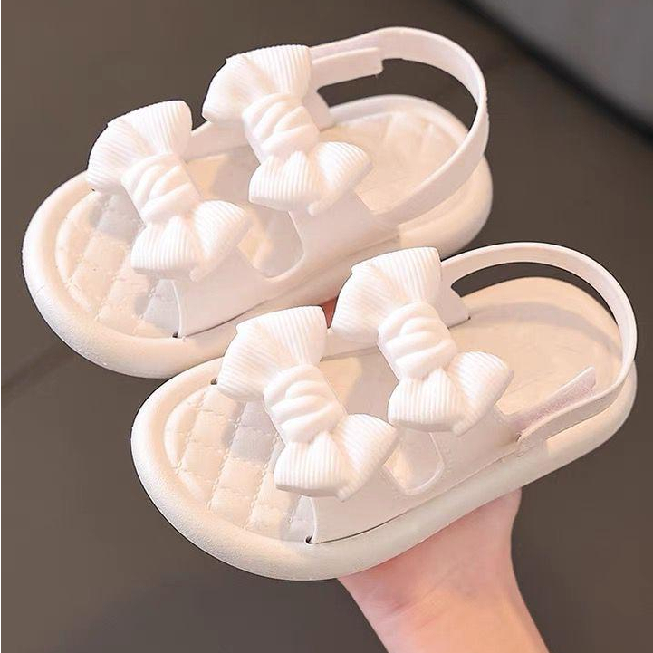 Sandal Anak Jelly ELSANA Pita Double Import / Sendal Anak Perempuan Karet Empuk / Sandal Tali Anak Perekat Lucu