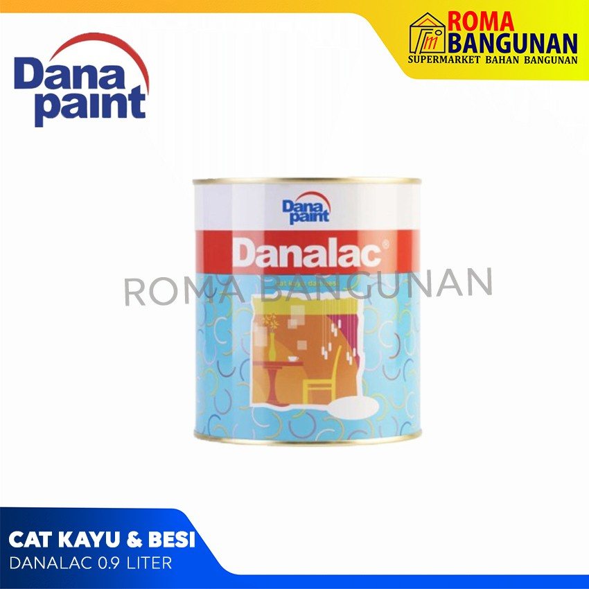 DanaPaint Danalac Cat Minyak Kayu &amp; Besi - Honey Comb