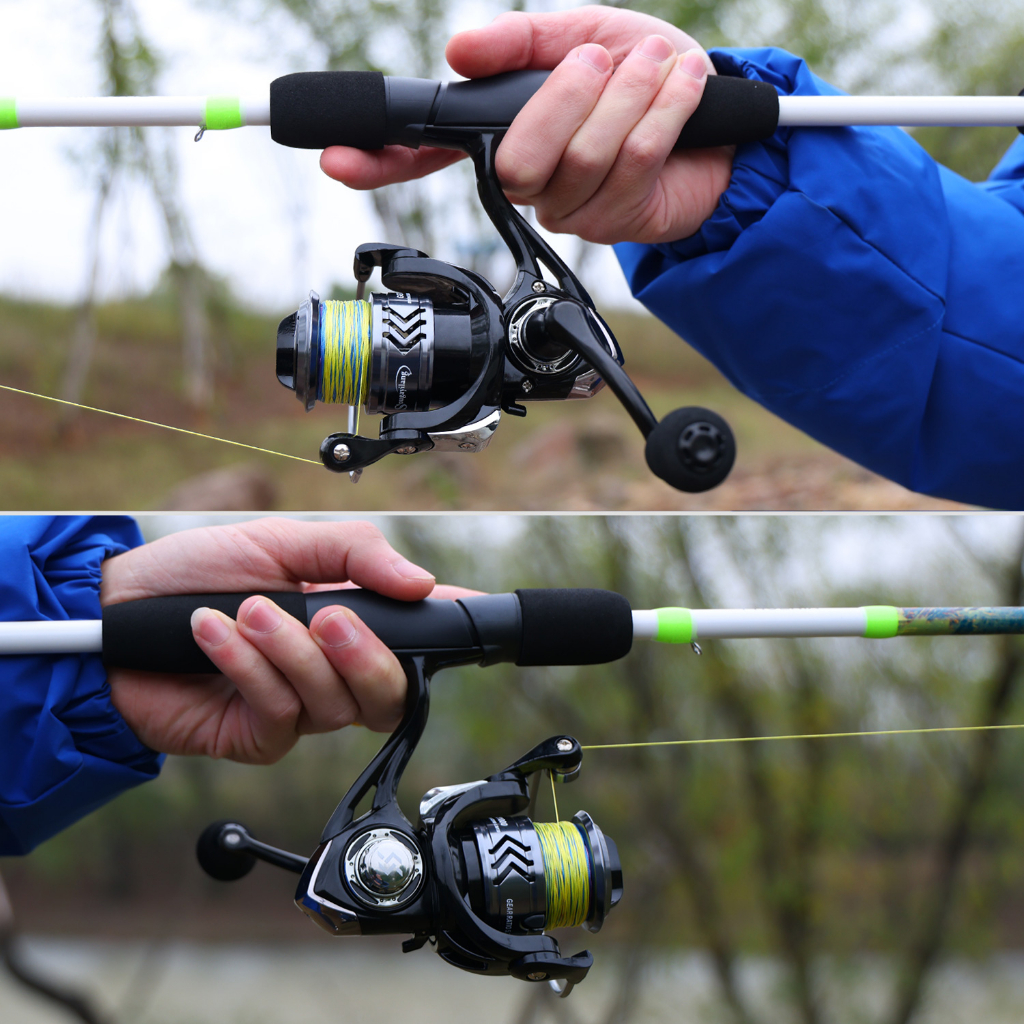 Reel Pancing Fishing Reel 5.2:1 Gear Ratio Stainless 1000-6000 Series Spinning Reel Max Drag 8kg Carp Reels for Sea Fishing