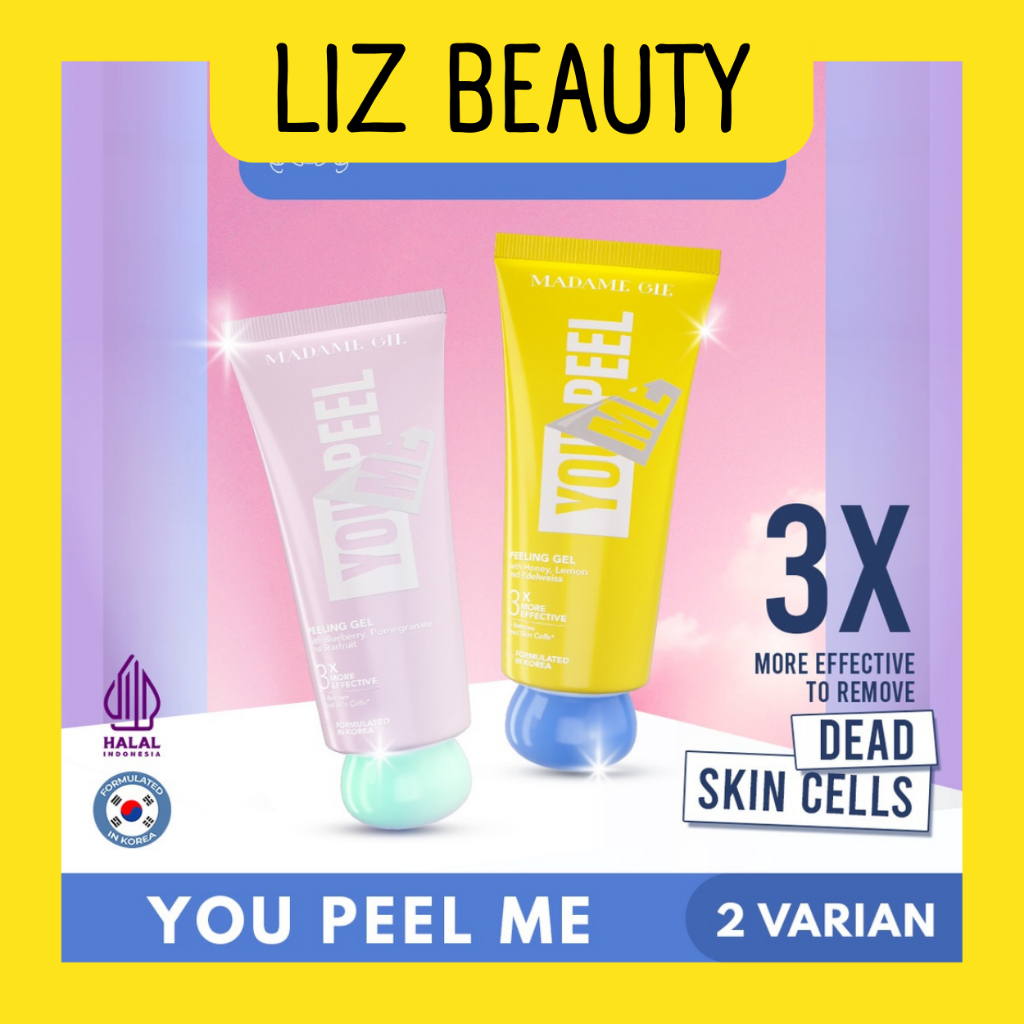 LIZBEAUTY - Madame Gie Madame You Peel Me - Peeling Gel - Masker