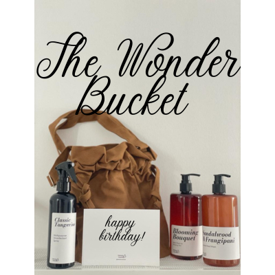 Wonder Bucket Set Teman Mandi | Gift Set Tas