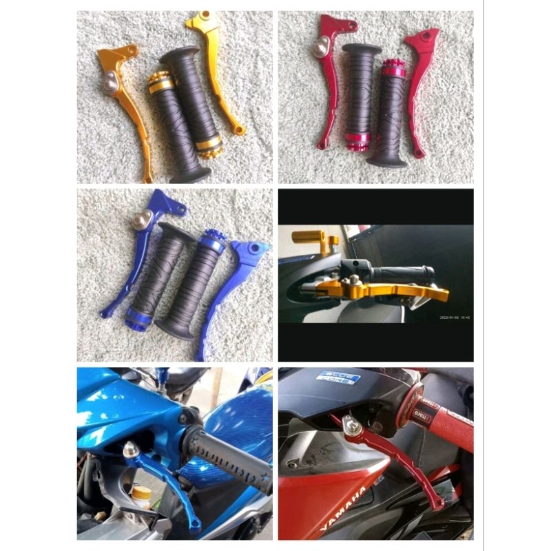 Paket Handle Rem Variasi+Hangrip Jalu Censi PNP Motor Fazzio Aerox Mio j Mio M3 Mio Z Mio GT Xeon