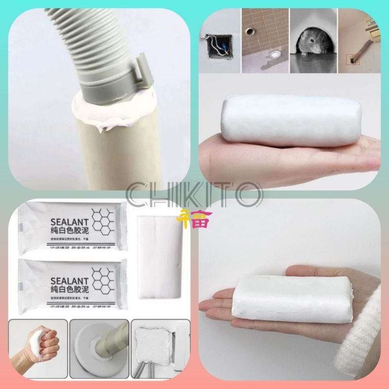 Lem Penutup Lubang, Sealent Dempul Penutup Lubang Dinding Tembok Dempul Serbaguna