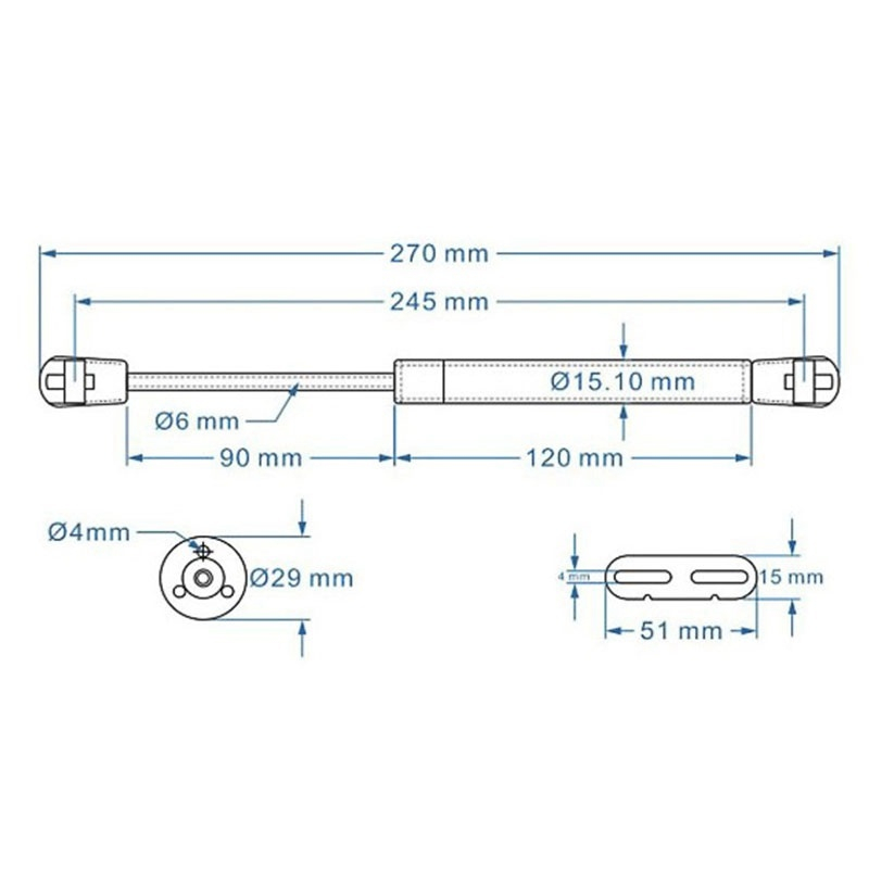 Hidrolik Jok Motor Hidrolik Pengait Jok Motor Hidrolik Winglet Bumper Mobil