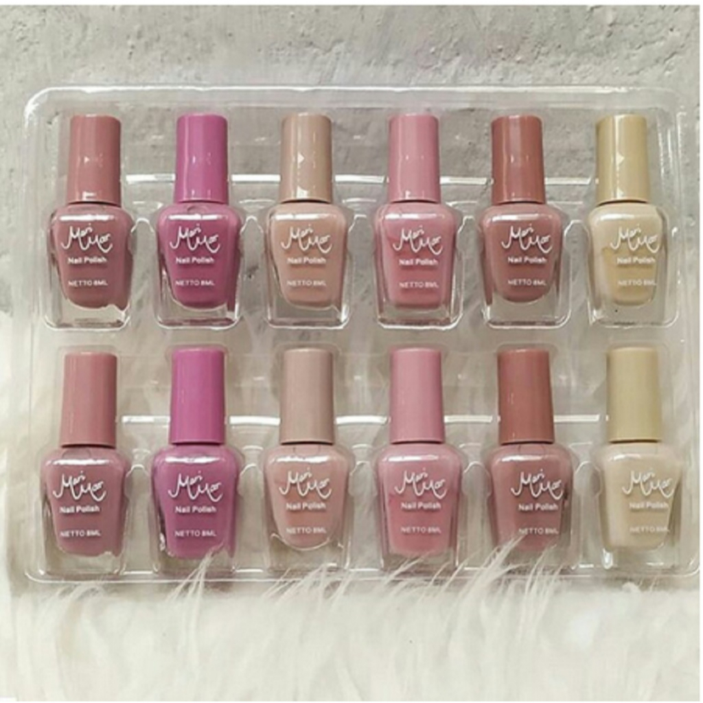 MARIMAR - Nude Color kutek ( kuteks warna nude cat kuku ) | Nail Polish Xi Xiu BPOM 8ml