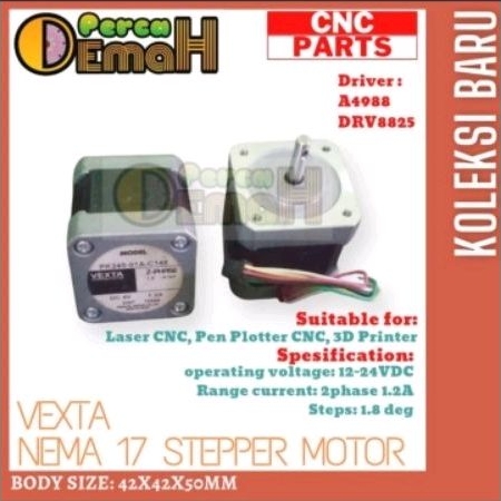 Stepper Motor Nema 17 Vexta 2 phase