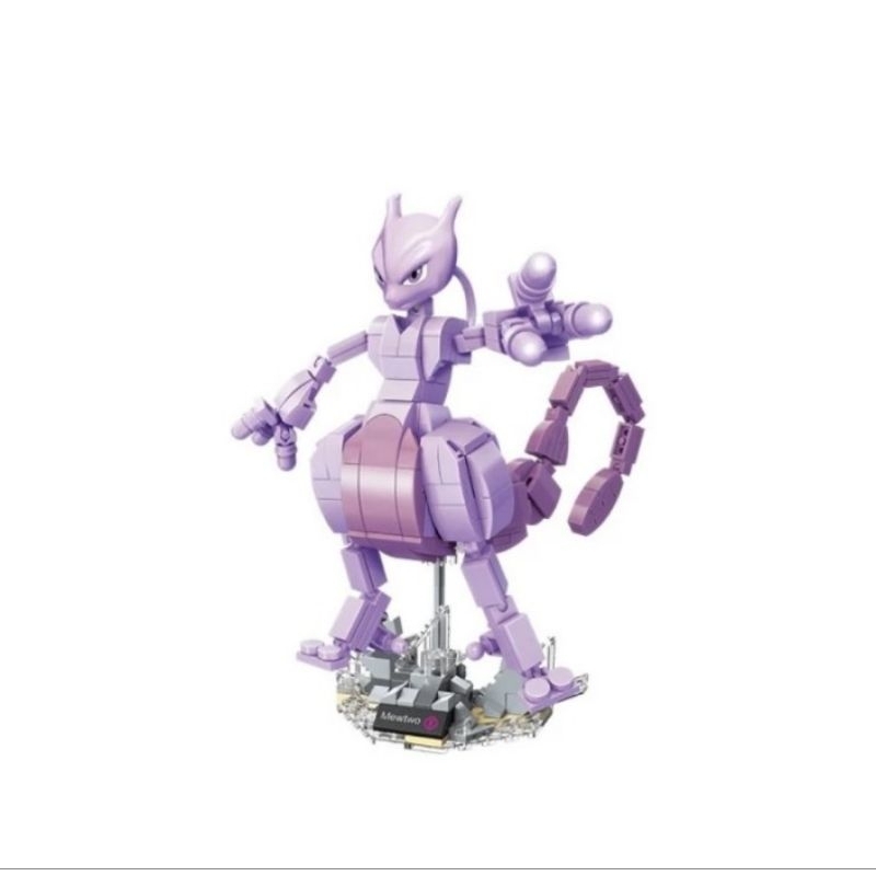 Mainan Balok Susun Lego Pokemon QMAN Keepley / Pokemon Block Toy