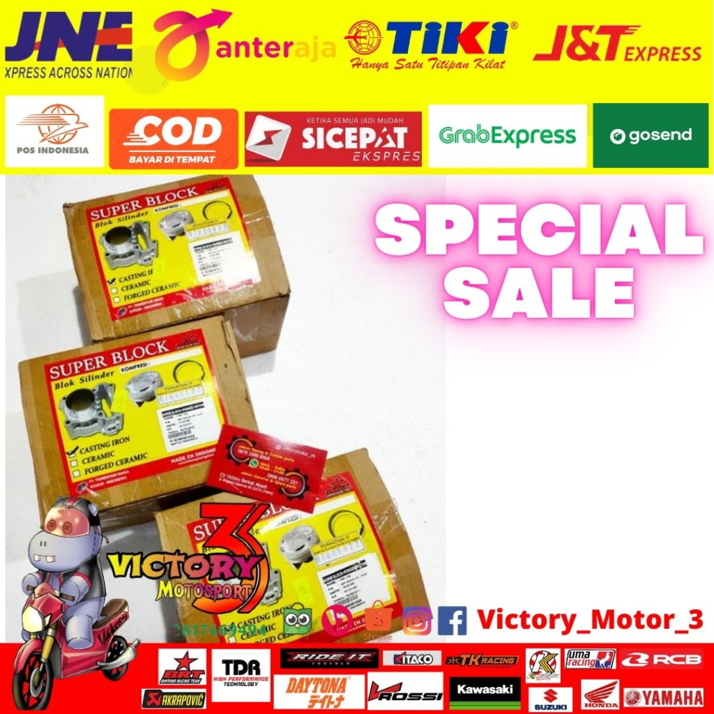 BLOK BRT BOREUP HONDA CRF