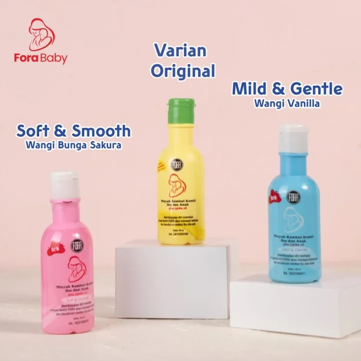 [DEPO] Fora Minyak Rambut Kemiri Penumbuh Rambut 65ml Dengan Jojoba Oil