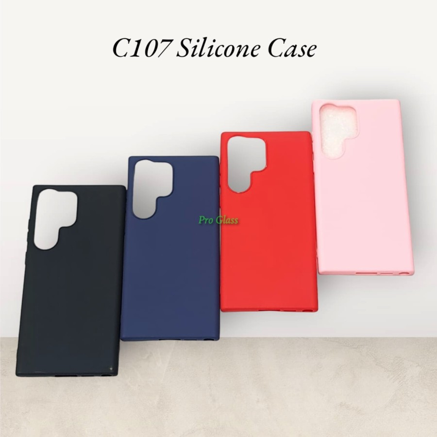C107 Samsung S23 S23 PLUS ULTRA Colourful Ultrathin Silicone Soft Case