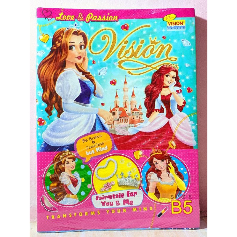 

BUKU TULIS B5 (BIG BOSS) VISION ISI 6 PCS