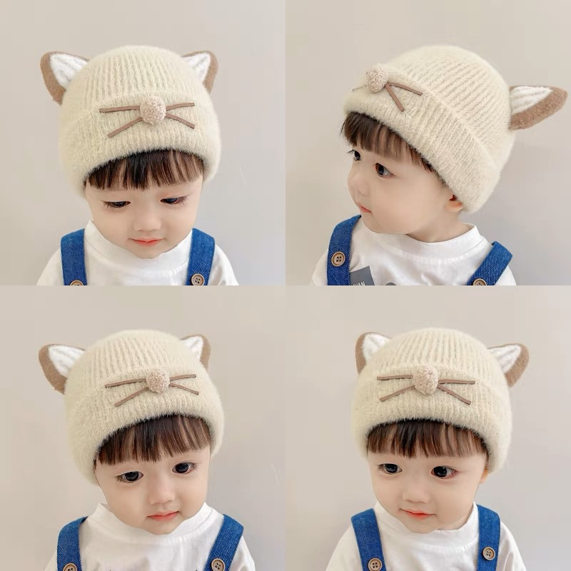 Topi Rajut Korea Anak Bayi Kupluk Anak Bayi Topi anak bayi import