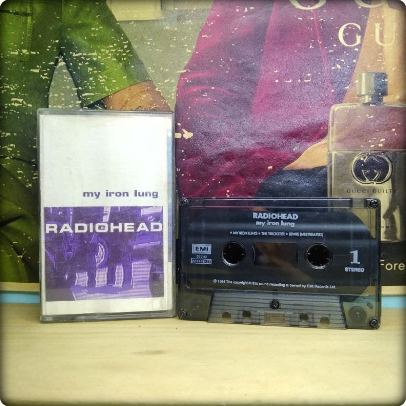 Kaset Pita Original Radiohead / My Iron Lung (baca diskripsi)