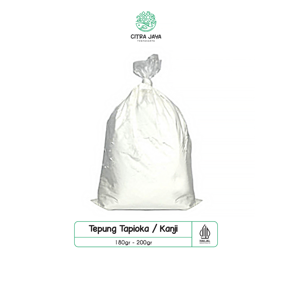 

Tepung Tapioka / Kanji 200g - Citra Jaya Yogyakarta