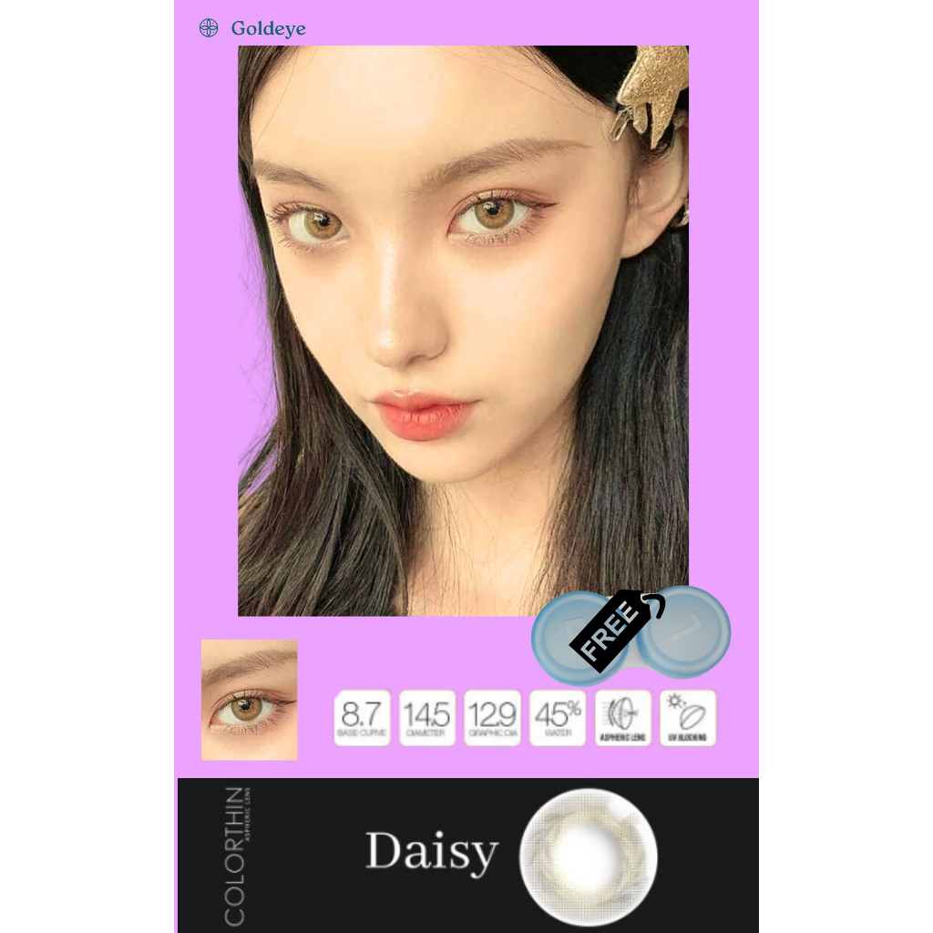 Softlens Colorthin by Exoticon – Daisy