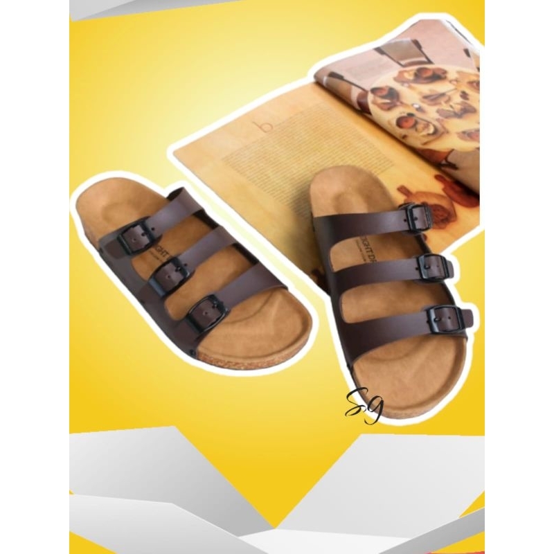 SB //SANDAL BIRKEN COWOK KOKOP BAN 3 CANVAS