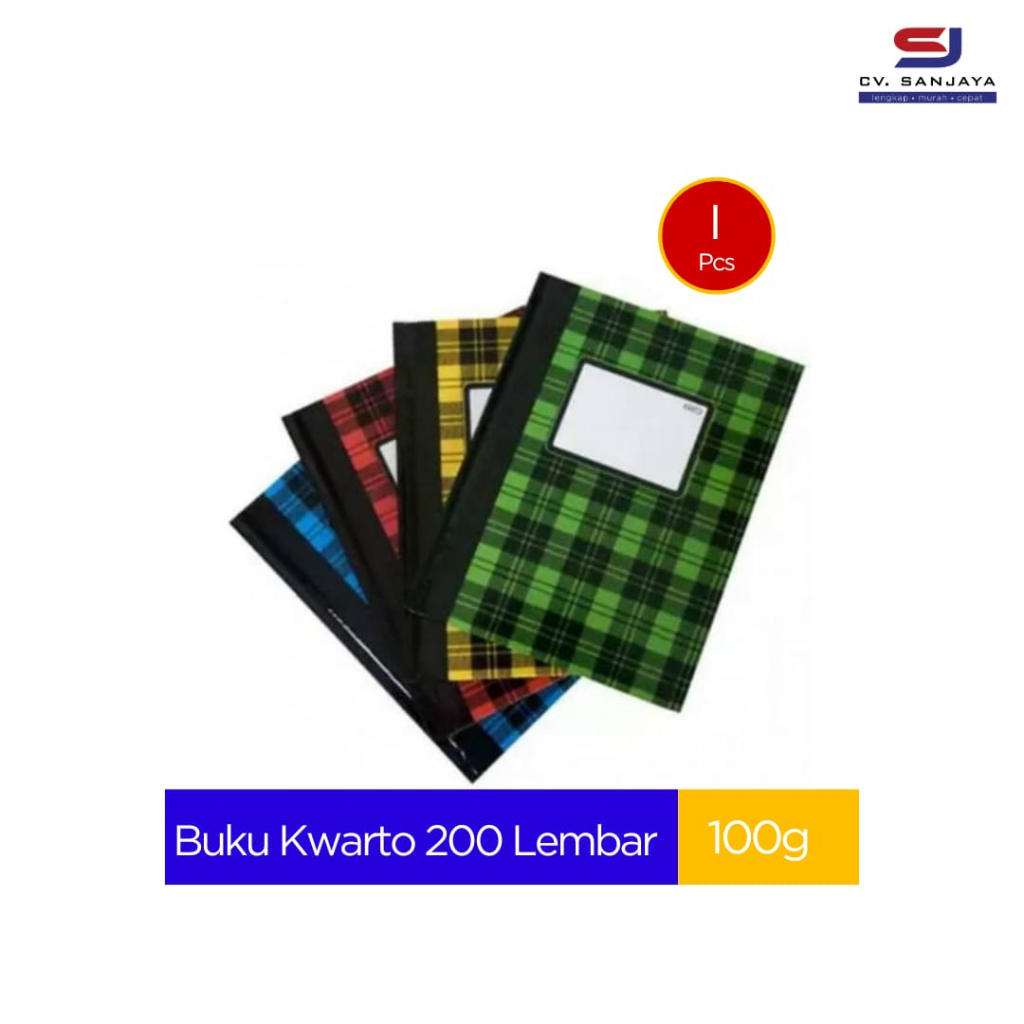 

Buku Kwarto 100 Lembar