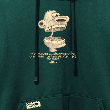 hoodie oversize original OENIQU unisex size L-XL-XXL-XXXL-XXXXL-XXXXXL Motif CHOMPER BOTLE *MW