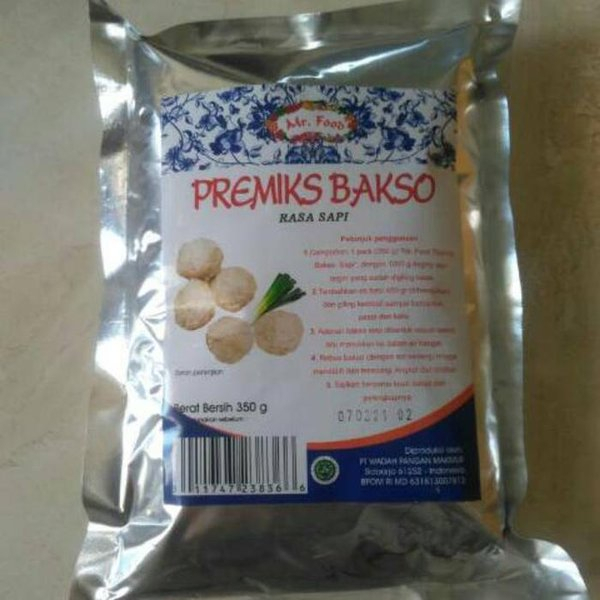 

Mr Food Premiks Bakso 1kg