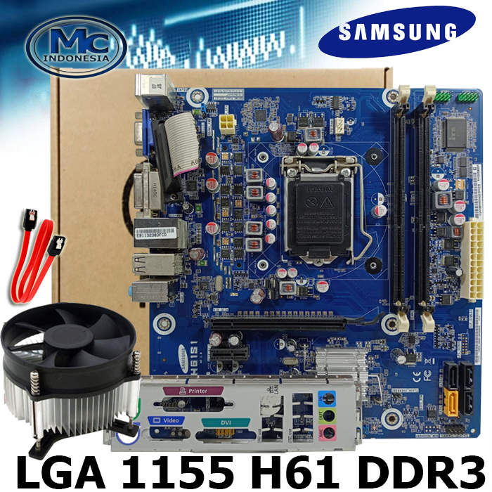 Mainboard MOBO Motherboard H61 Intel LGA  1155