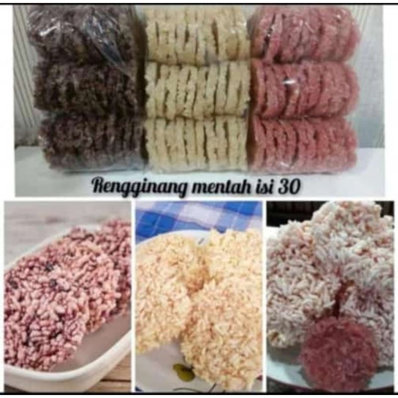 

Rengginang Mentah 500grm isi 30
