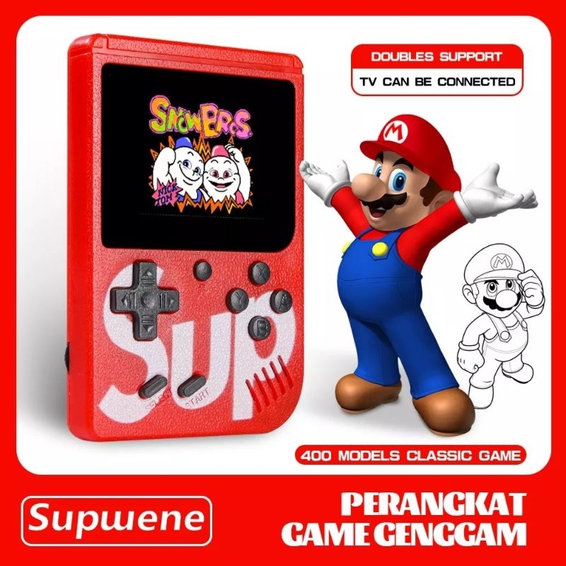 Gameboy Permainan Retro Mini Gameboy Game Konsol Built-in 400 in 1Games PS4 Gamebox Sup 4.7 Impor Po