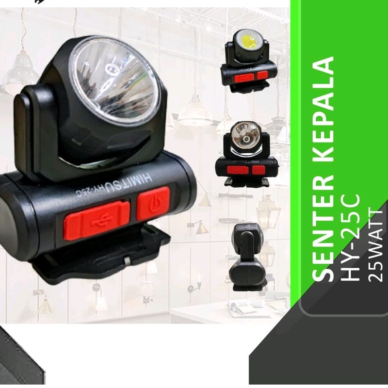 Senter Kepala 25WATT HY-25C HIMITSU